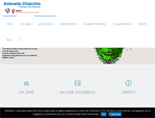 Tablet Screenshot of antonellochiacchio.it